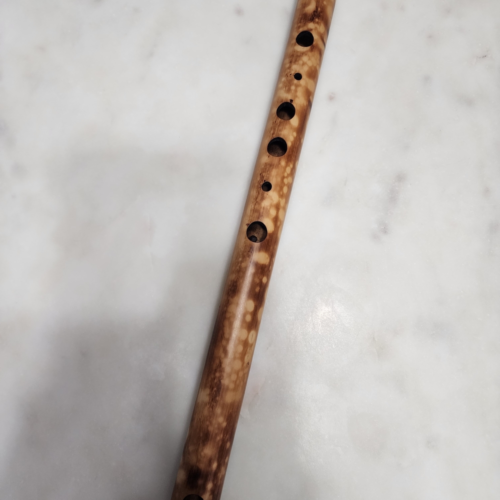 Wooden Flute with Natural Finish